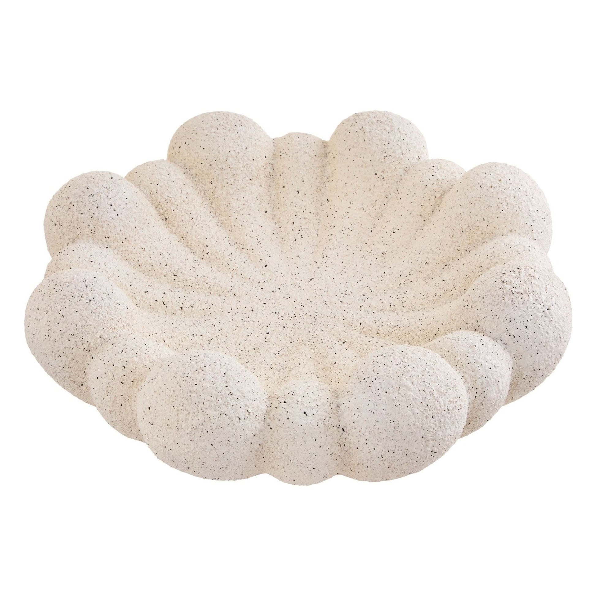 Broc Cream Bubble Design Bowl   Nicholas John Interiors