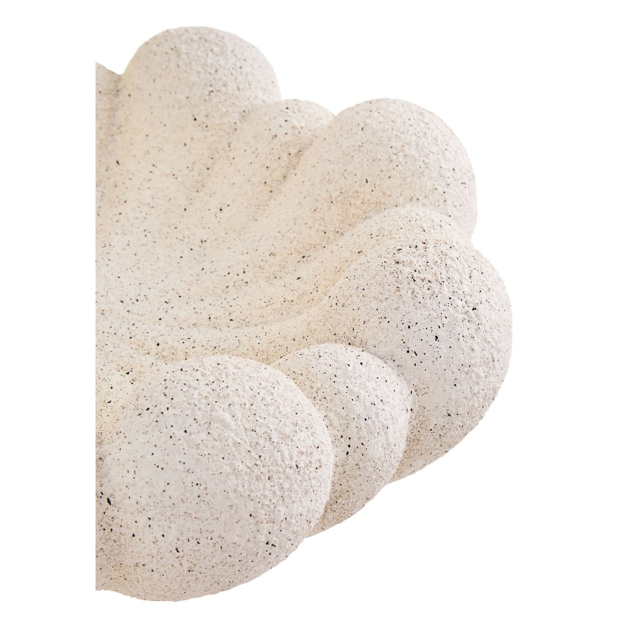 Broc Cream Bubble Design Bowl   Nicholas John Interiors