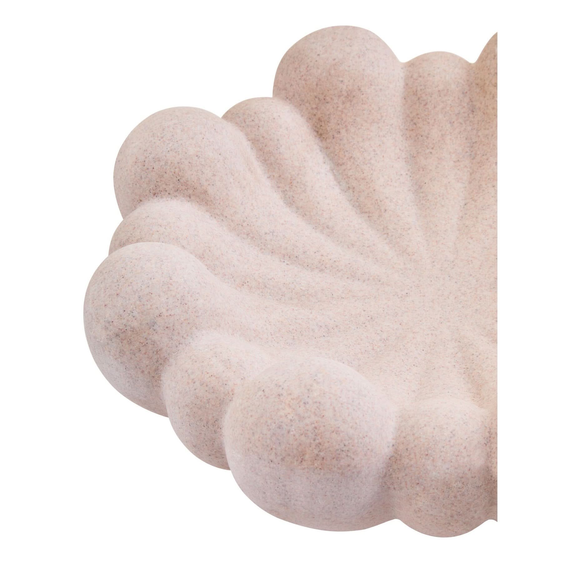 Broc Sandstone Effect Bubble Design Bowl   Nicholas John Interiors