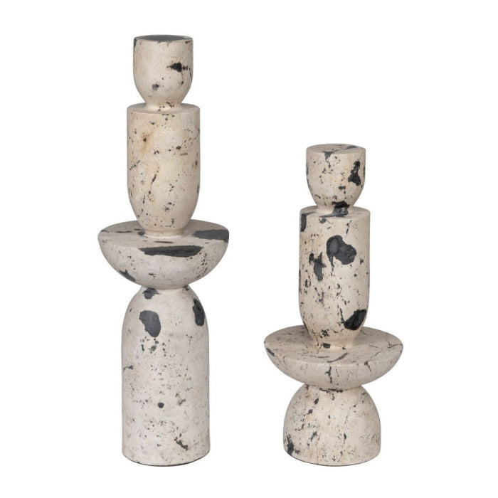 Uttermost Nouveau Tower Indoor-Outdoor Sculptures - Set of 2