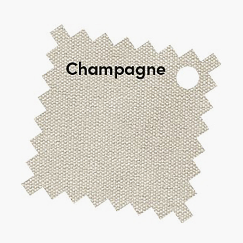 Riva 3m Round Champagne Parasol