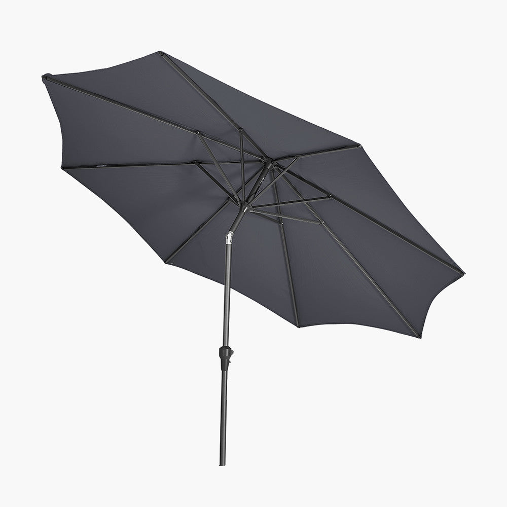 Riva 3m Round Anthracite Parasol Pacific Lifestyle