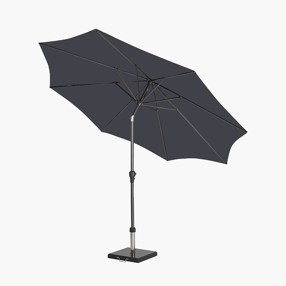 Riva 3m Round Anthracite Parasol Pacific Lifestyle