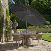 Riva 3m Round Anthracite Parasol  Nicholas John Interiors