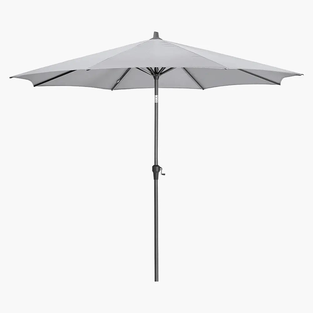 Riva 3m Round Luna Grey Parasol  Nicholas John Interiors