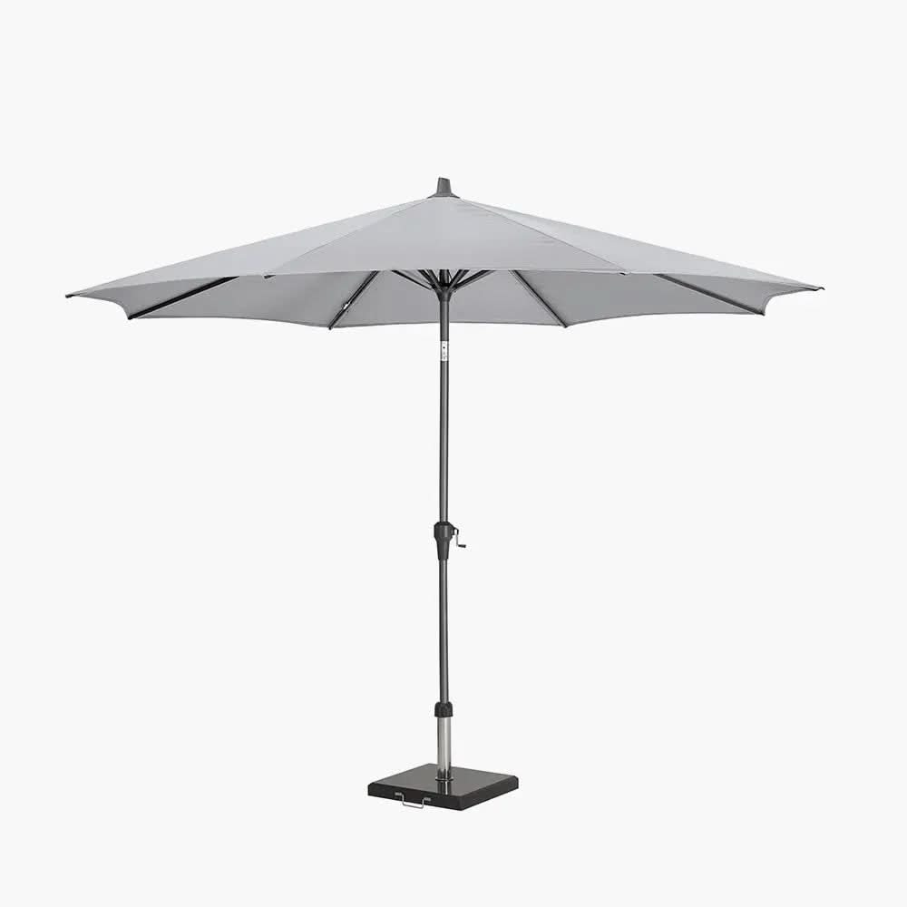 Riva 3m Round Luna Grey Parasol  Nicholas John Interiors