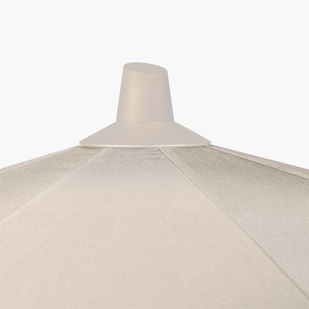 Riva 3m Round Sandstone / Champagne Parasol