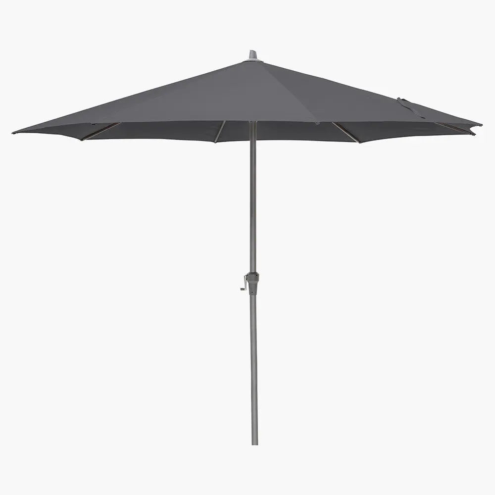 Riva 3.5m Round Anthracite Parasol  Nicholas John Interiors