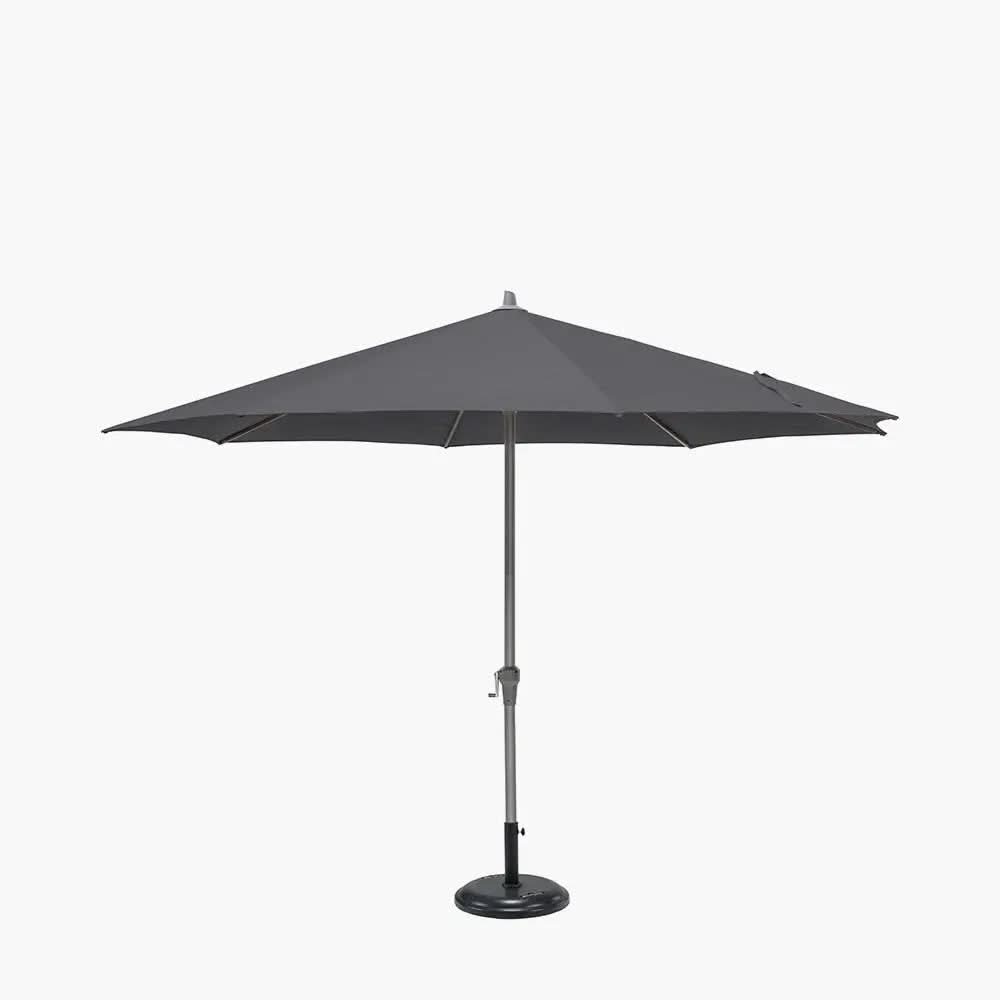Riva 3.5m Round Anthracite Parasol  Nicholas John Interiors