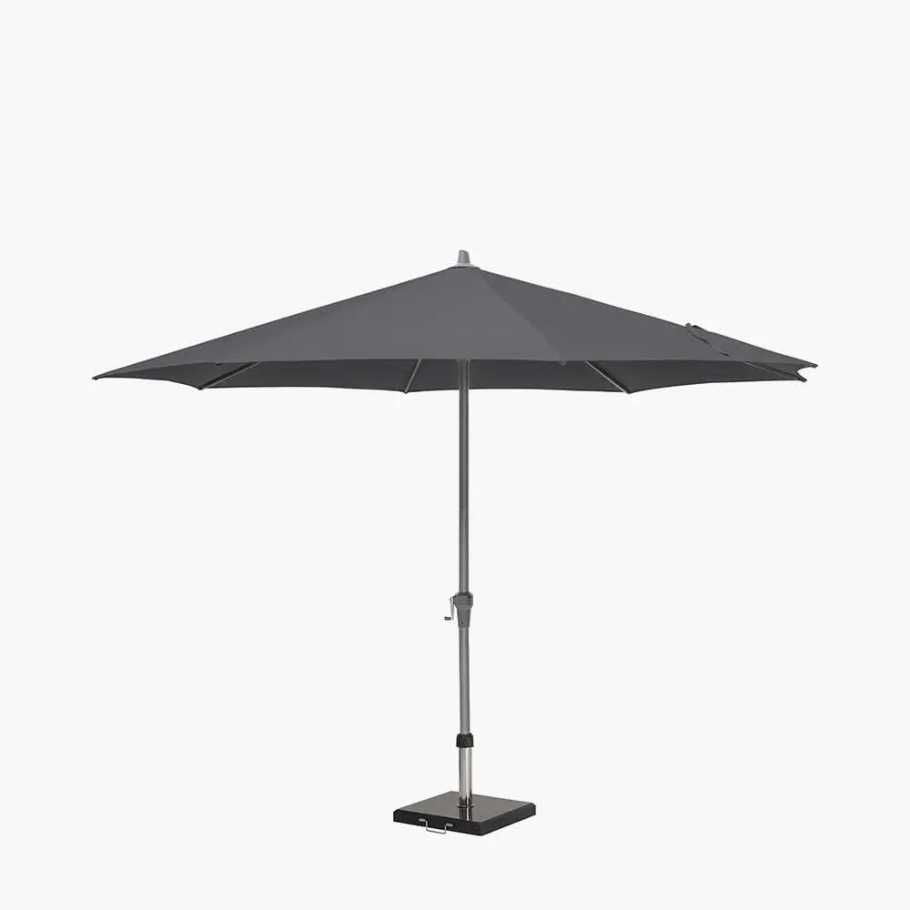 Riva 3.5m Round Anthracite Parasol  Nicholas John Interiors