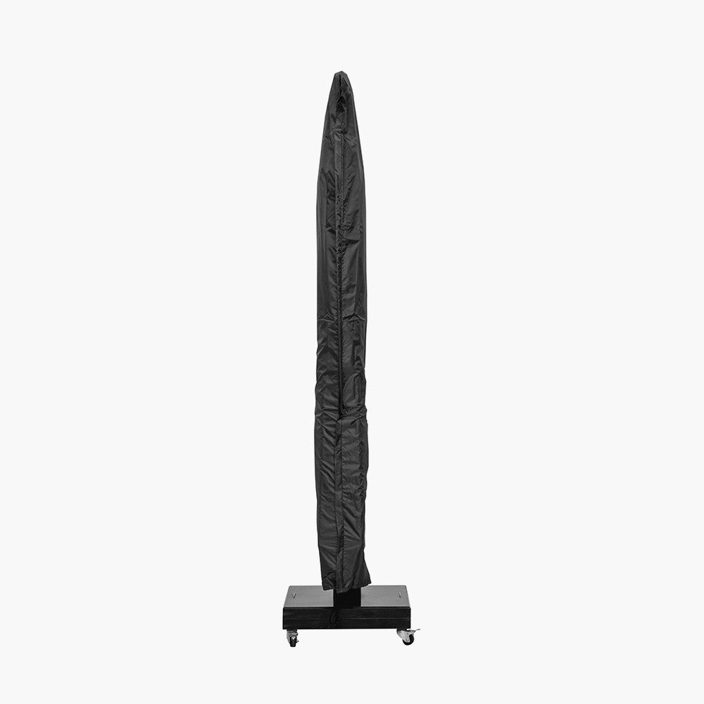 Icon Premium T1 4mx3m Rectangular Premium Manhattan Grey Parasol Pacific Lifestyle