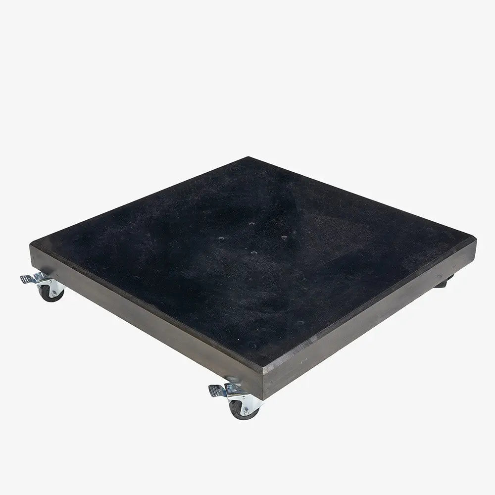 Modena Polished Black Granite 120KG Parasol Base  Nicholas John Interiors