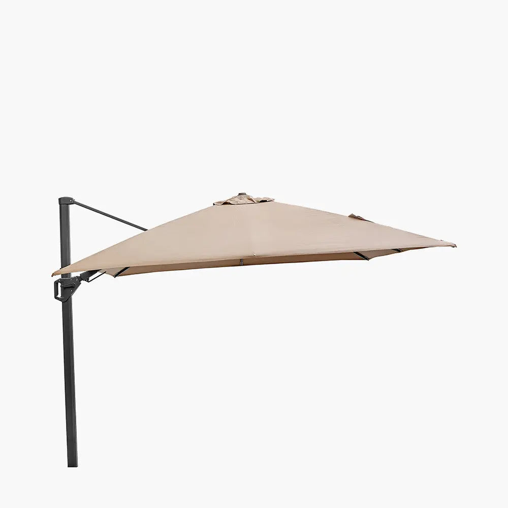 Challenger T2 3m Square Free Arm Parasol  Nicholas John Interiors