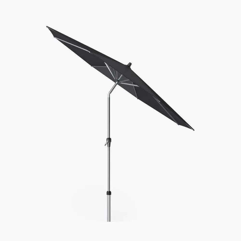 Riva Premium 3m Round Faded Black Parasol  Nicholas John Interiors