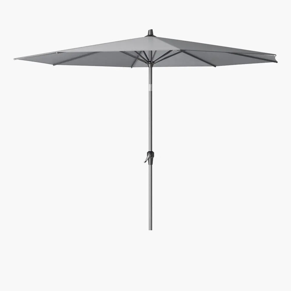 Riva Premium 3m Round Manhattan Grey Parasol  Nicholas John Interiors