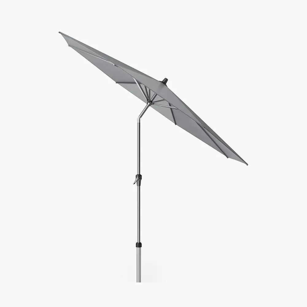 Riva Premium 3m Round Manhattan Grey Parasol  Nicholas John Interiors