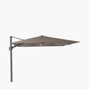 Glow Challenger T2 3m Square Premium Havana Taupe Free Arm Parasol  Nicholas John Interiors