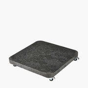 Ancona Anthracite Round Edge Granite 90KG Wheeled Parasol Base
