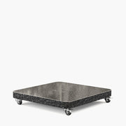 Ancona Anthracite Round Edge Granite 120KG Wheeled Parasol Base