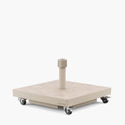 Ceramica Sandstone 40KG Wheeled Parasol Base