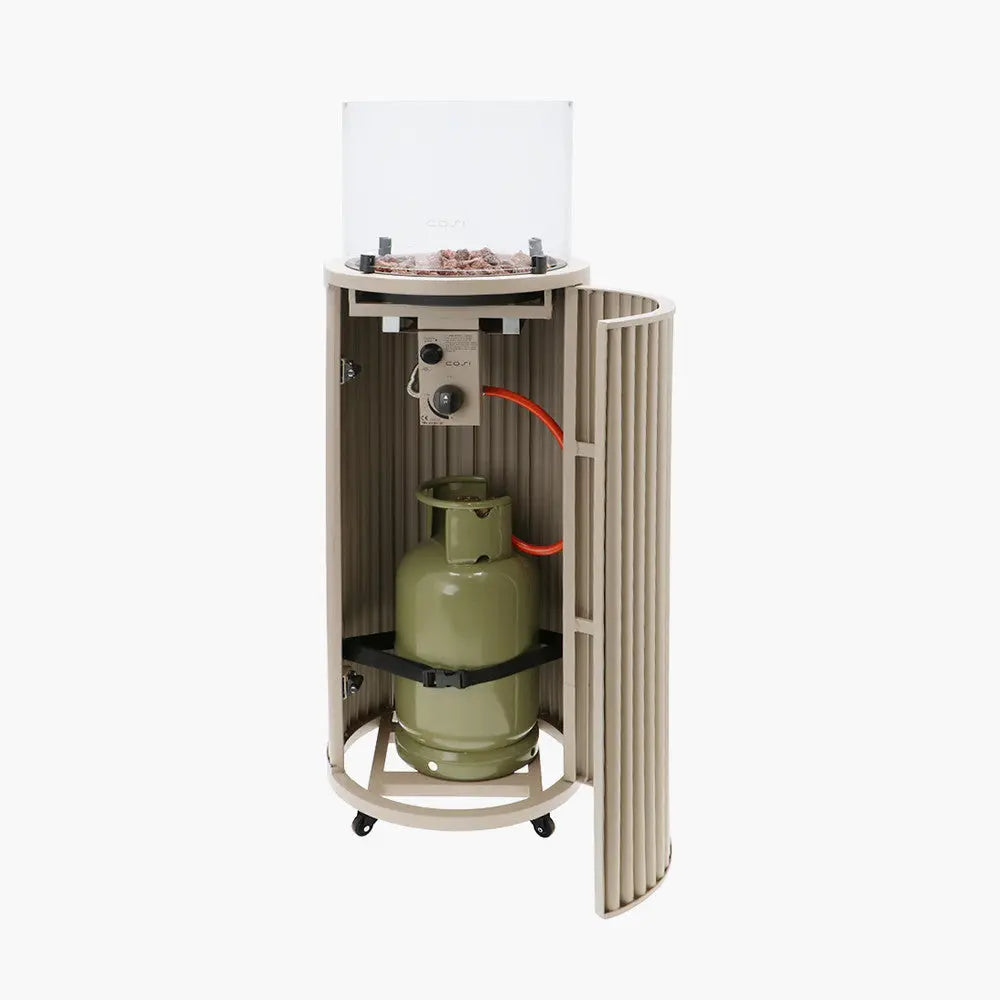 Cosipillar Tube Column Fire Pit - Pacific Lifestyle  Nicholas John Interiors