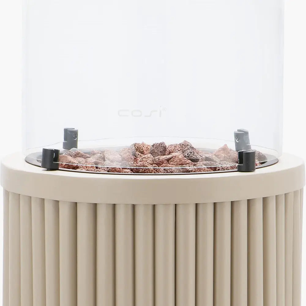 Cosipillar Tube Column Fire Pit - Pacific Lifestyle  Nicholas John Interiors