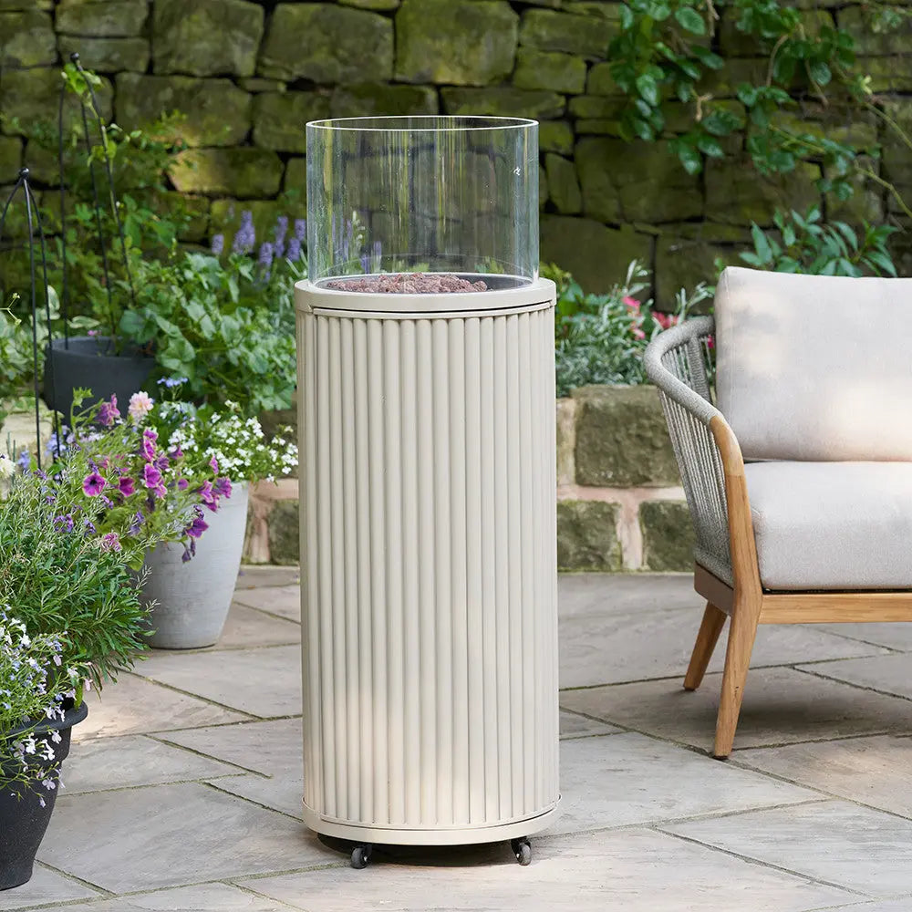 Cosipillar Tube Column Fire Pit - Pacific Lifestyle  Nicholas John Interiors