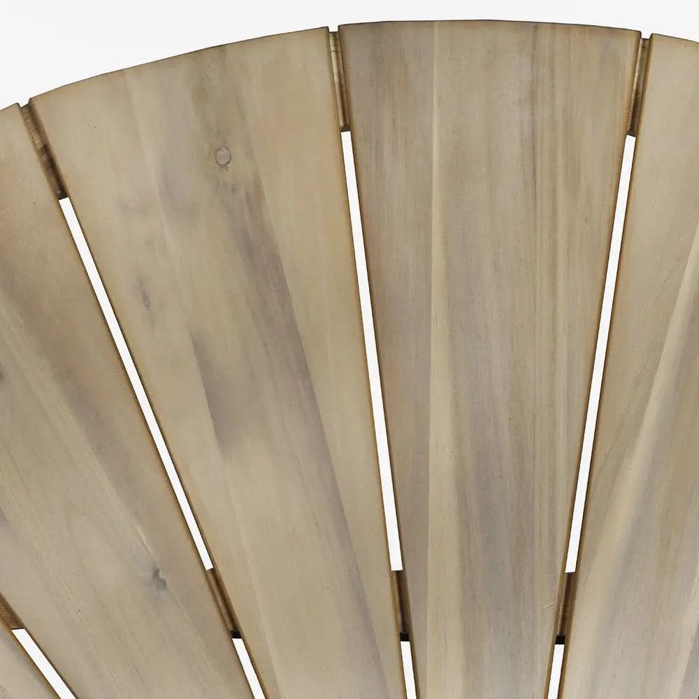 Bazel Outdoor Seating Set in Teak & Black - Pacific Lifestyle  Nicholas John Interiors