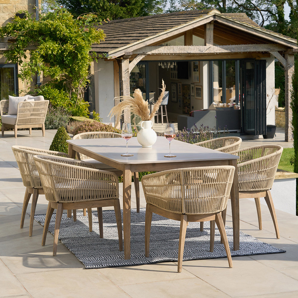Moeven Outdoor 6 Seater Dining Set - Pacific Lifestyle