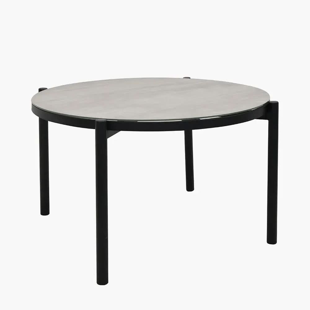 Nevada Putty Outdoor 4 Seater Round Dining Set - Pacific Lifestyle  Nicholas John Interiors