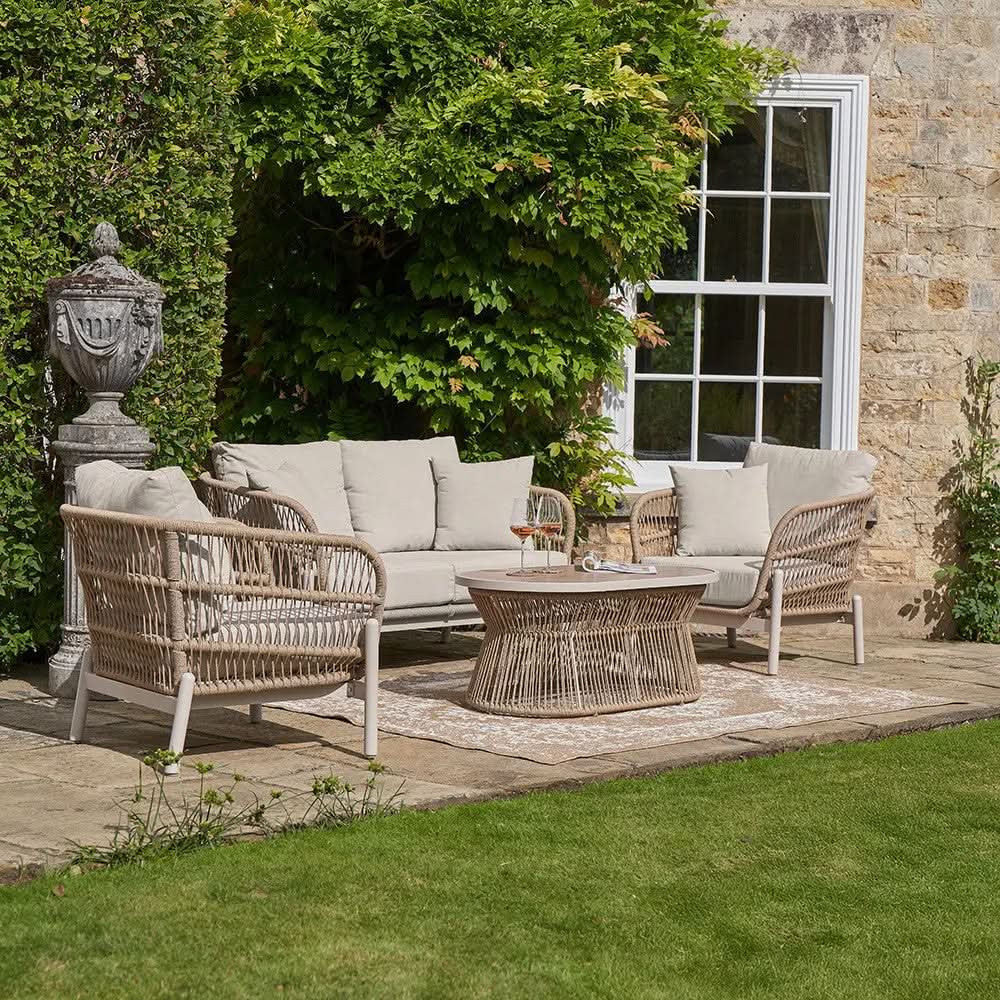 Martic Outdoor Seating Set - Pacific Lifestyle  Nicholas John Interiors