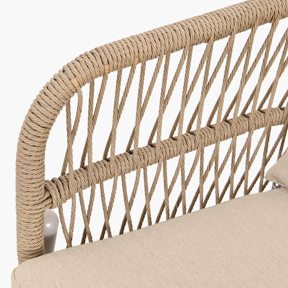 Martic Outdoor 4 Seater Dining Set in Light Acacia Wood - Pacific Lifestyle  Nicholas John Interiors