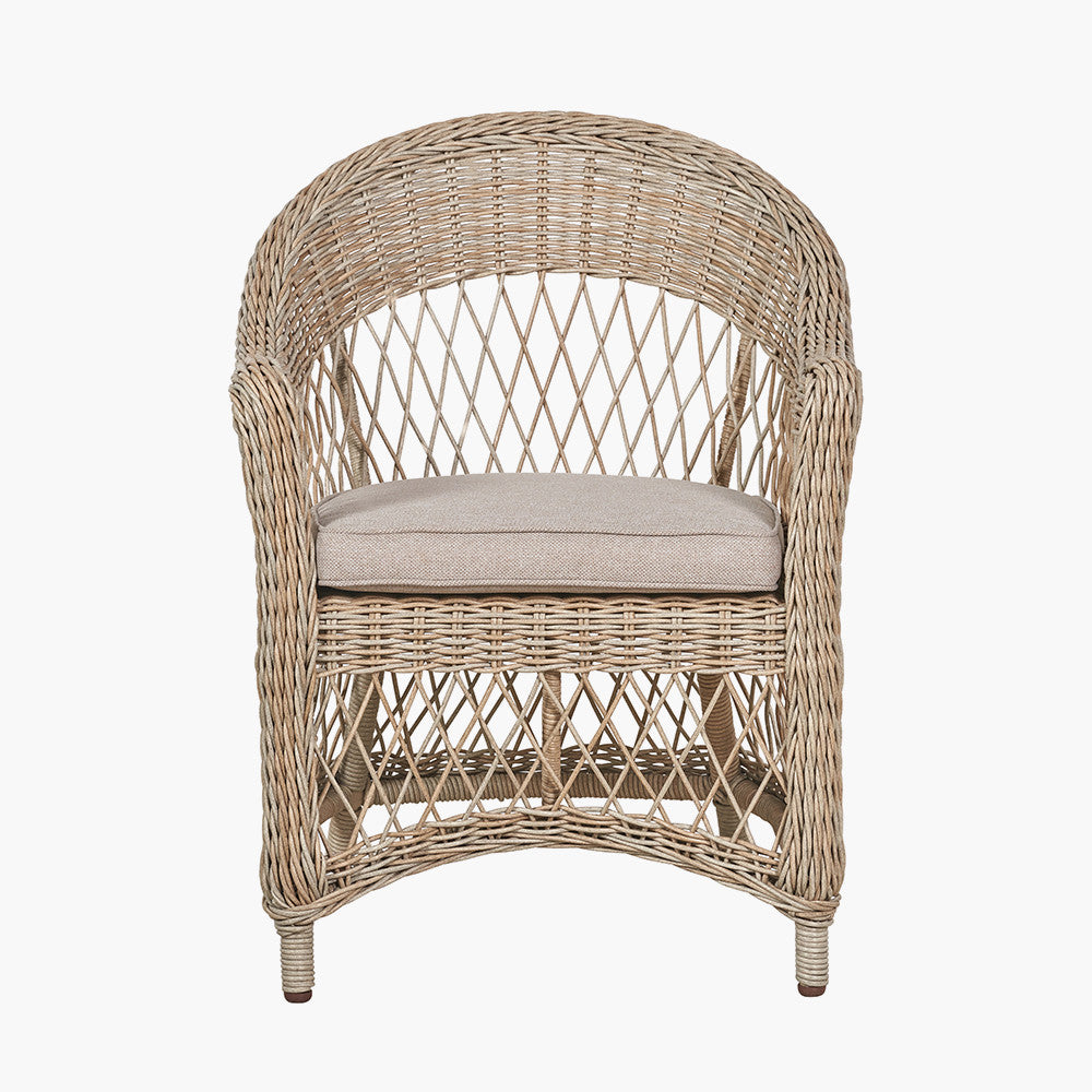 Pattaya Outdoor Set of 2 Dining Chairs