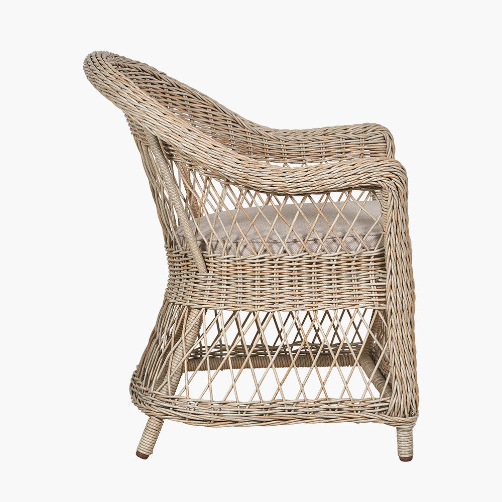 Pattaya Outdoor Set of 2 Dining Chairs
