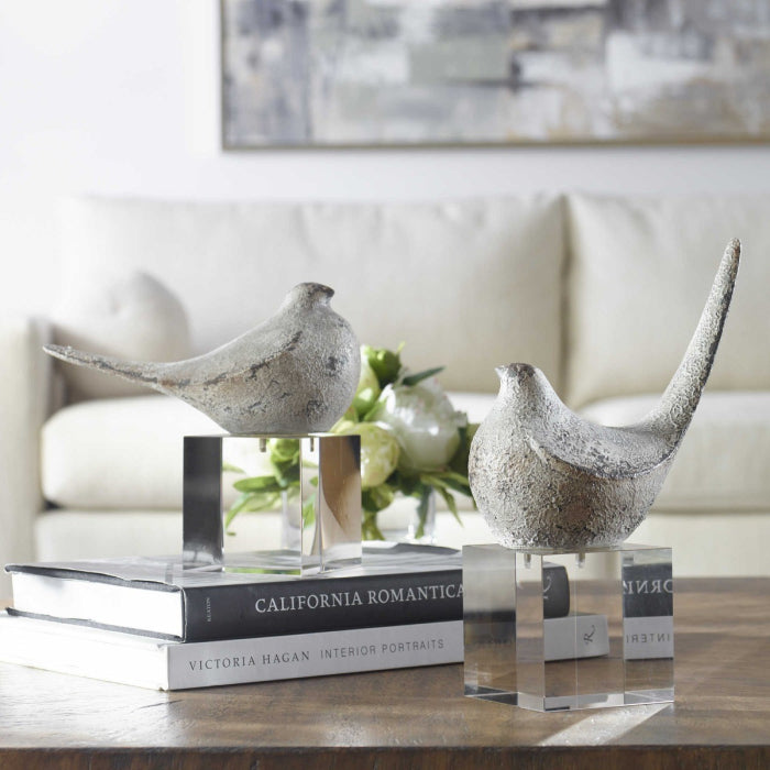 Uttermost Better Together Bird Sculptures - Set of 2