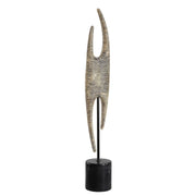 Pochette Ribbed Abstract Sculpture
