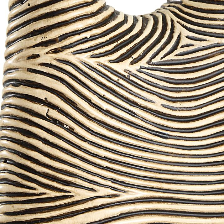 Uttermost Pochette Ribbed Abstract Sculpture