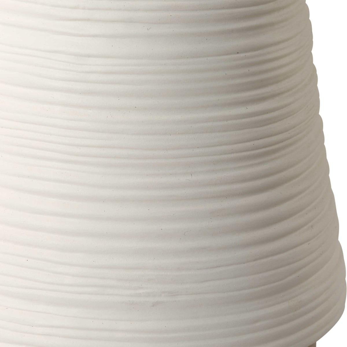 Uttermost Ridgeline White Vases, Set of 2
