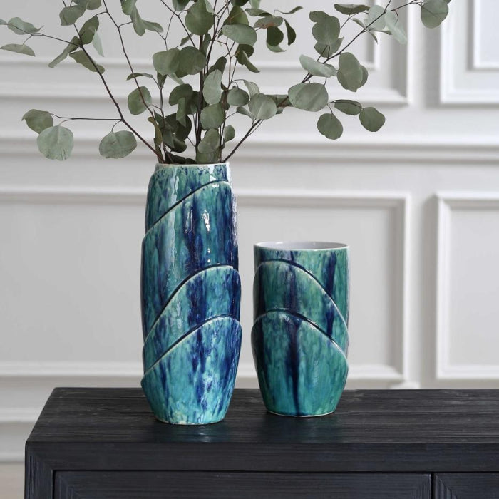 Uttermost Tranquil Duo, Vases Set of 2