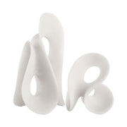 Silent Wave Sculptures Set of 2