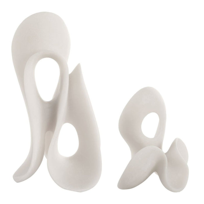 Uttermost Silent Wave Sculptures Set of 2