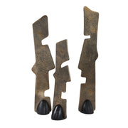 Geometric Echoes Sculptures Set of 3
