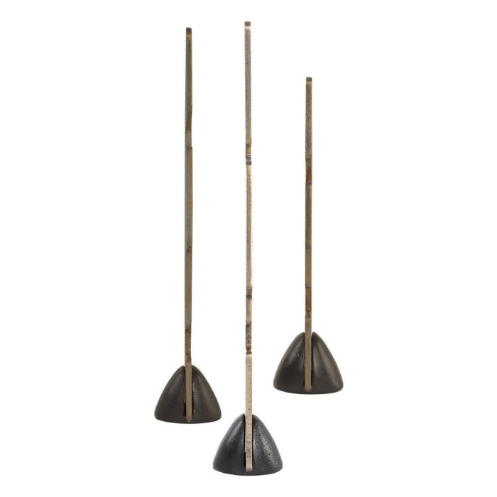 Uttermost Geometric Echoes Sculptures Set of 3