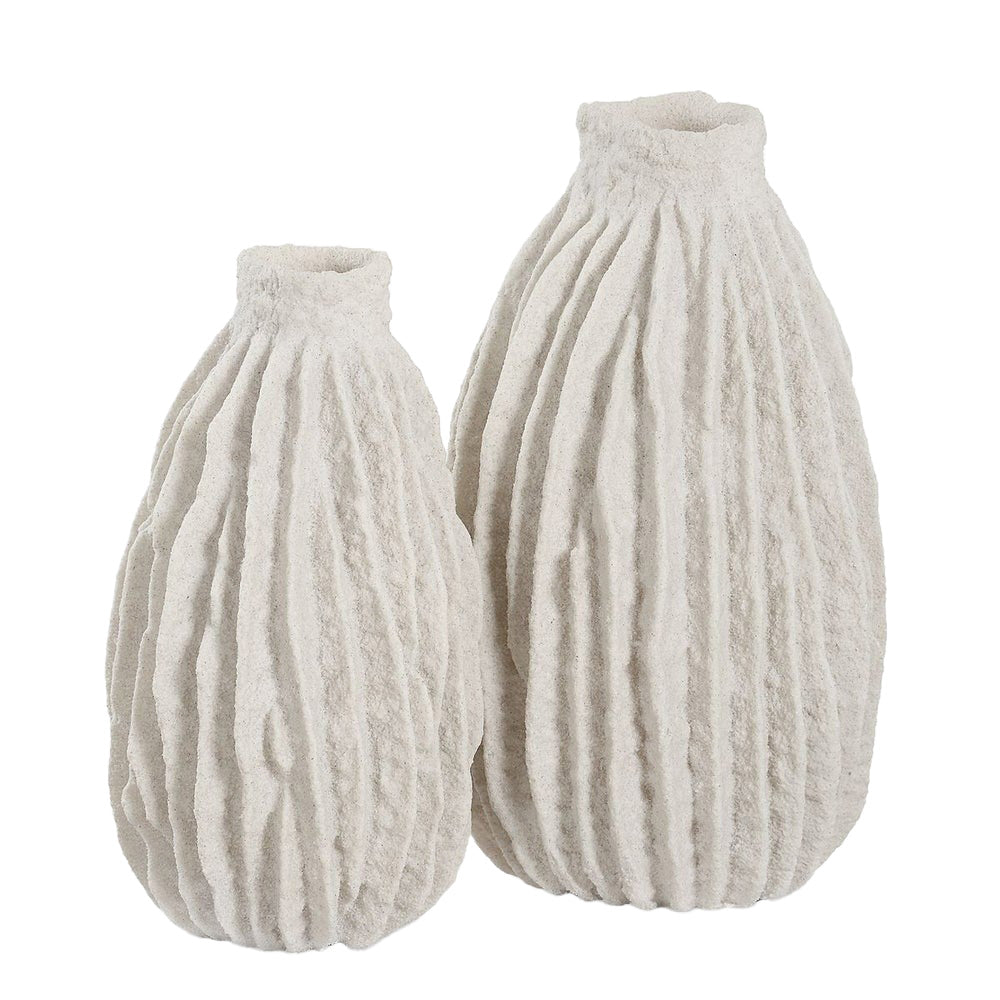 Ivory Ridge Vases Set of 2