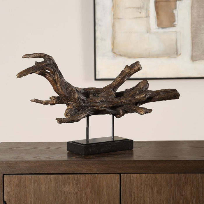 Uttermost Gilded Branch Sculpture