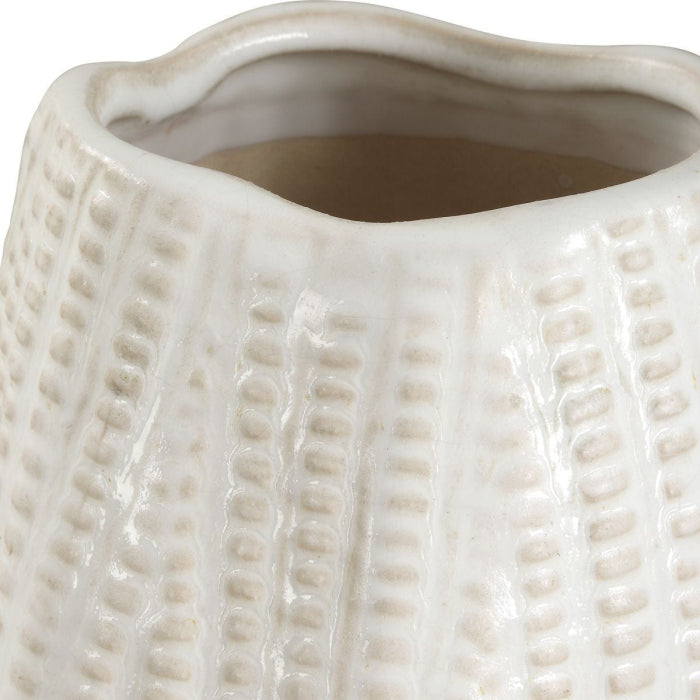 Uttermost Echo Ridge White Vases Set of 2