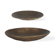 Stratum Round Brass Bowls Set of 2