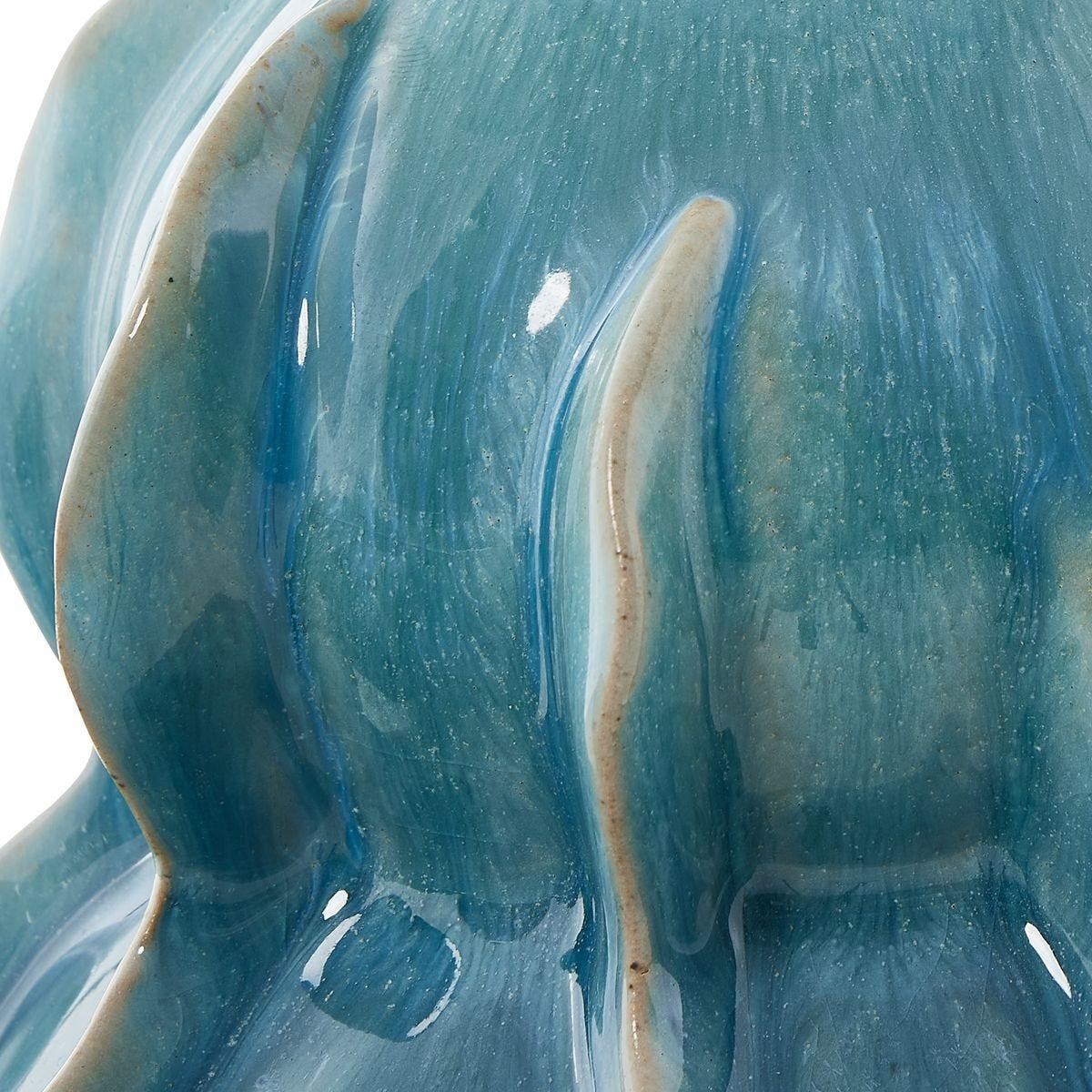 Uttermost Ocean Wave Outdoor Glazed Vases Set of 2