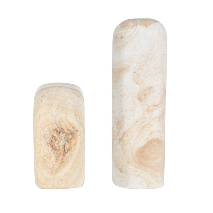 Uttermost Stone Flow Outdoor Sculptures Set of 2