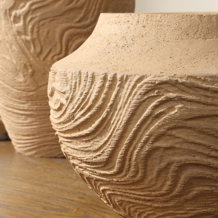 Uttermost Sandstone Flow Small Terracotta Vase